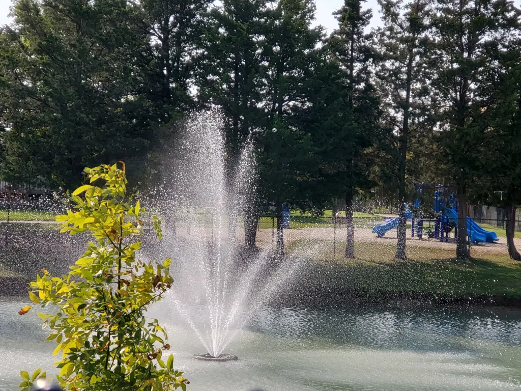 Natural Waterfall Feature